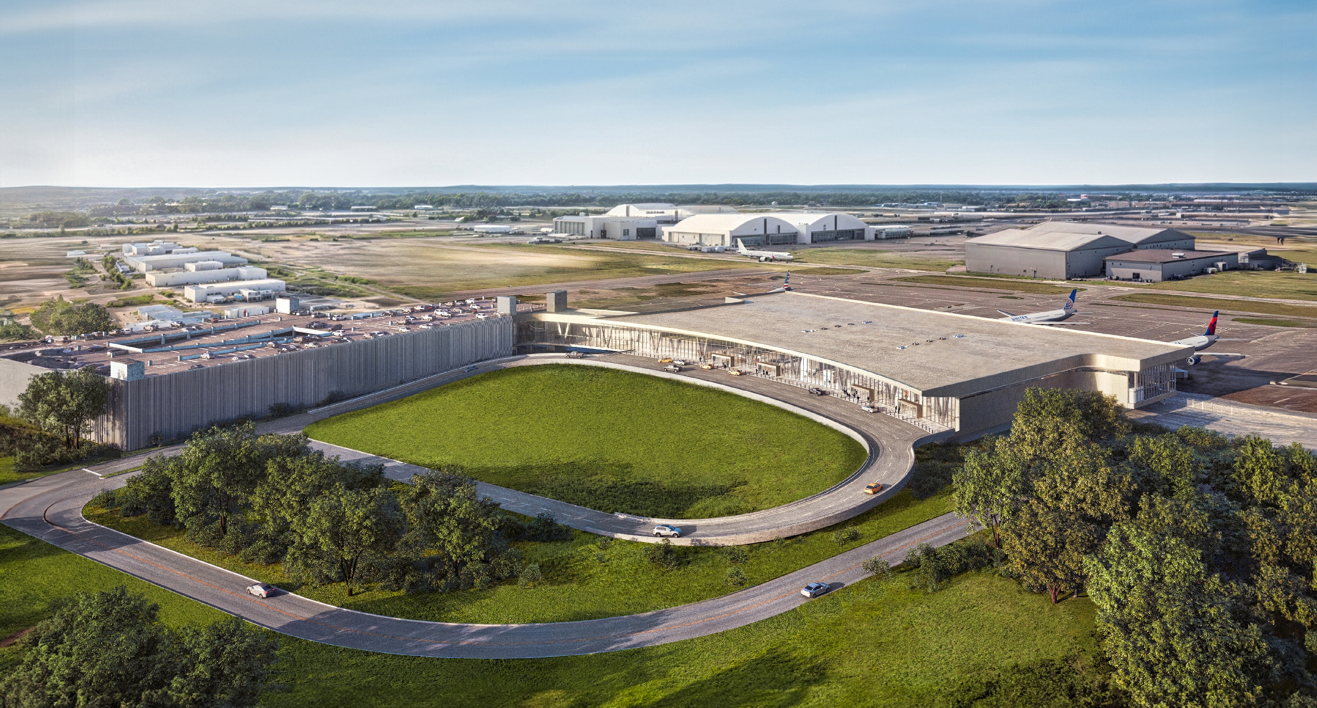 airport rendering photo